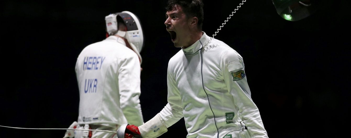 Український фехтувальник Герей вибув зі змагань в 1/16 фіналу Олімпіади в Ріо