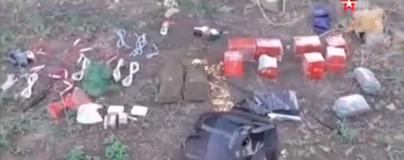 ФСБ показала відео вилученої в "українських диверсантів" вибухівки