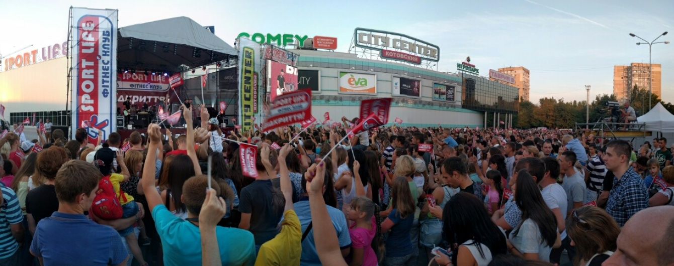 100 тисяч чоловік вітали новий Sport Life в Одесі