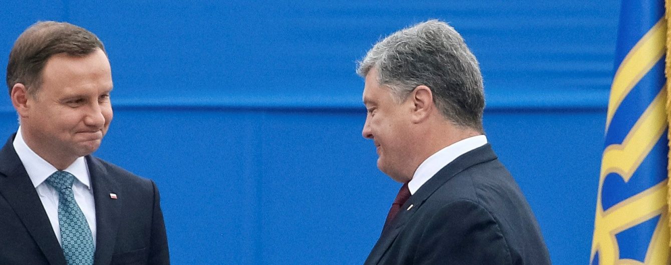 Дуда запросив Порошенка до Польщі на символічну історичну дату