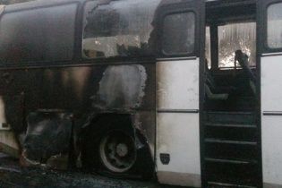 На Вінничині загорівся автобус із 37 пасажирами
