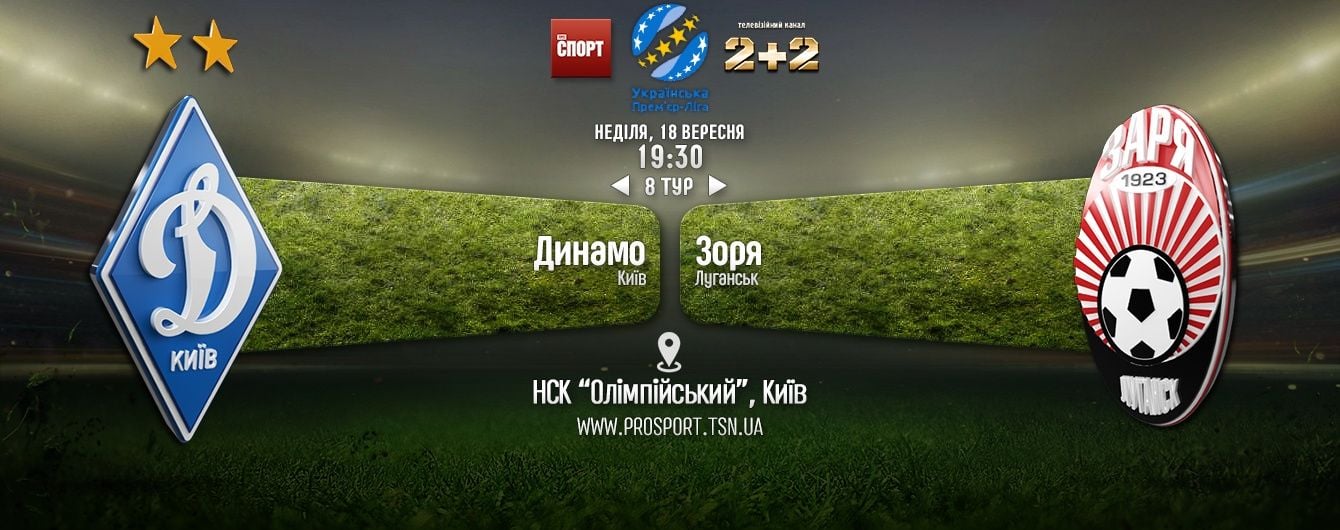 Динамо - Зоря - 0:1. Відео матча