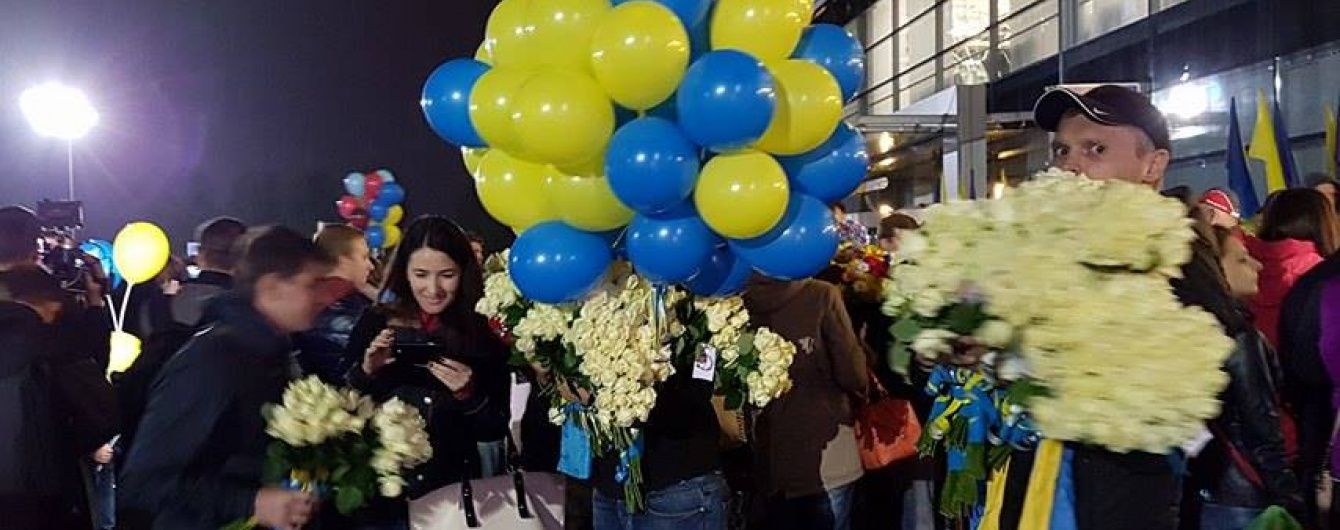 Встреча украинских паралимпийцев в "Борисполе". Онлайн-трансляция