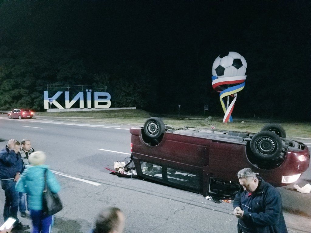 аварія під Києвом на Бориспільській трасі _3