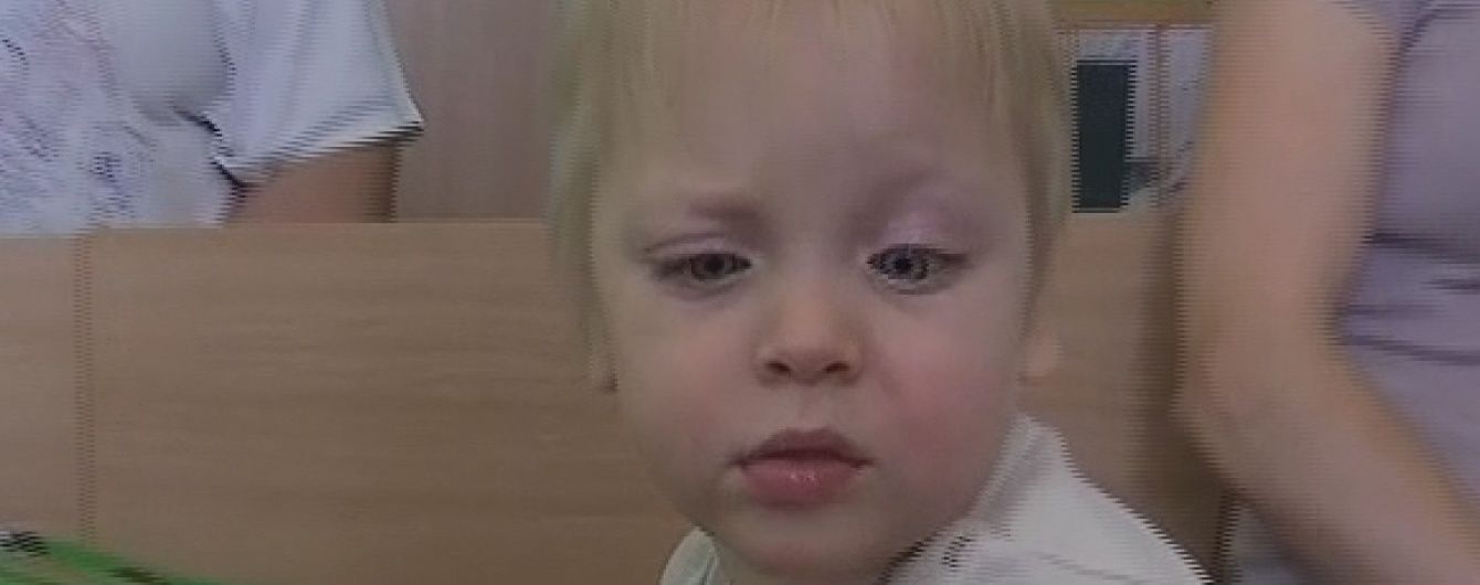 Маленький Іванко з родини переселенців потребує допомоги