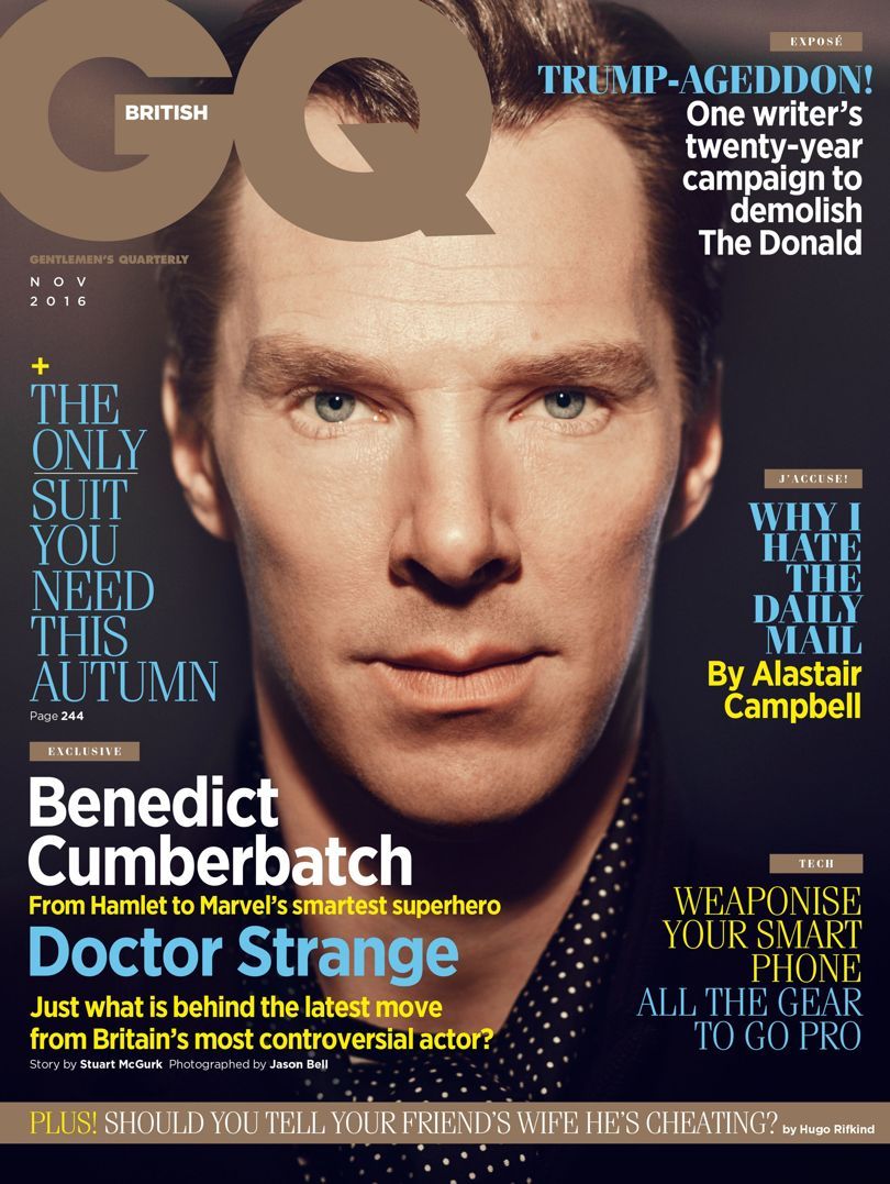 Камбербетч у GQ