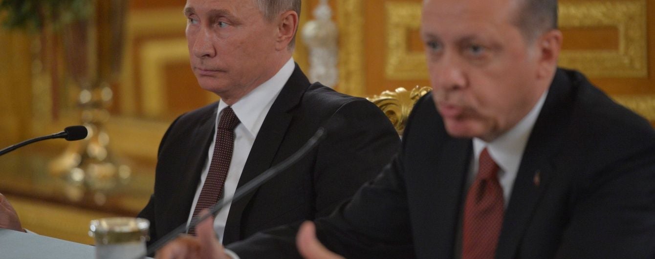 Путін і Ердоган обговорили ситуацію в Сирії