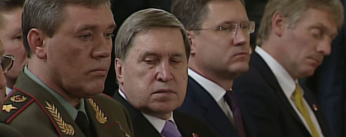 Стопами Медведєва: Пєсков заснув під промови Путіна і Ердогана