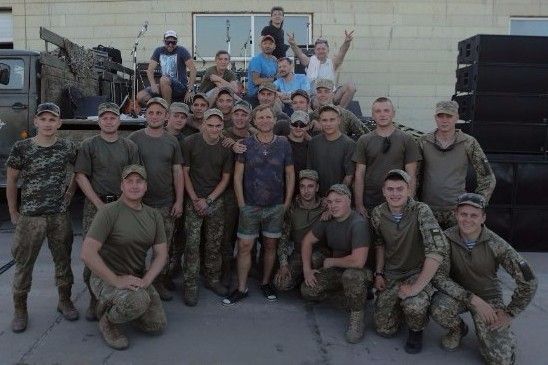 "ВВ" концерт в зоні АТО