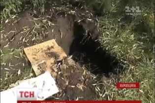 Под Харьковом мужчина закопал младенца и из России рассказал полицейским о могиле