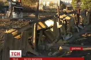 Снаряди бойовиків долетіли до околиць Маріуполя