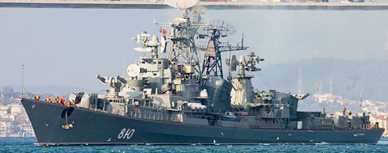 Росія відправила до Сирії бойовий корабель із Криму