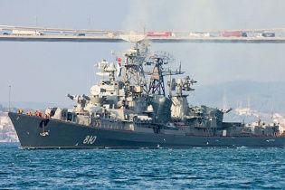 Росія відправила до Сирії бойовий корабель із Криму