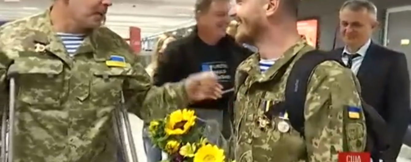 "Супермени й роботи": поранені в АТО бійці вперше пробігли марафон морпіхів США