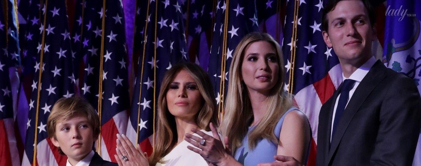 Дочь Дональда Трампа на его выступлении сверкнула стройными ногами в мини-платье