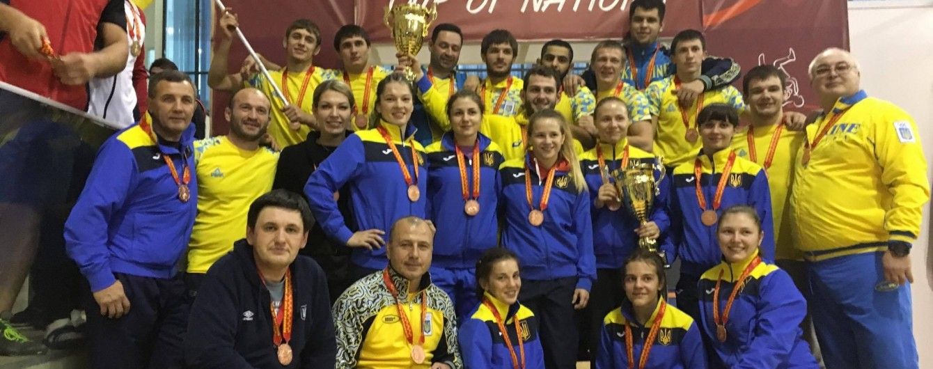Українські борці посіли третє місце на Кубку Європейських Націй