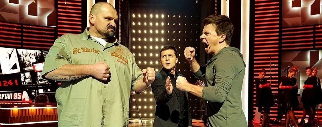 Стронгмен Вірастюк серйозно травмував ведучого "Світу навиворіт" Комарова
