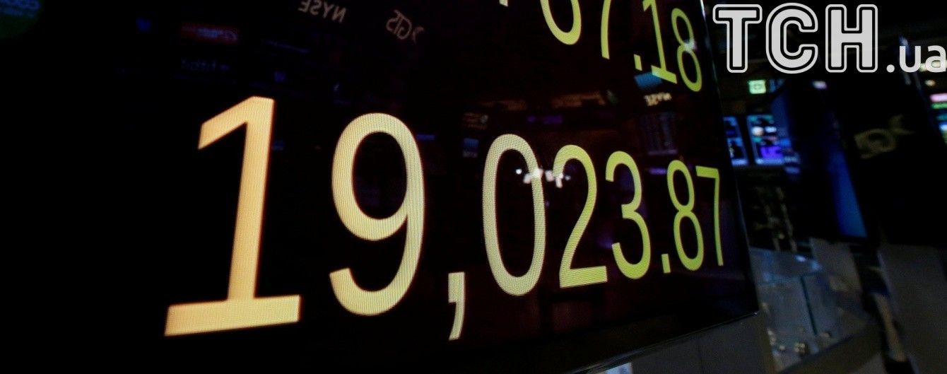 Американський індекс Dow Jones установив рекорд за всі роки існування