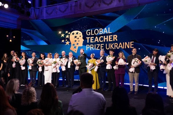 Олена Зеленська і вчителі