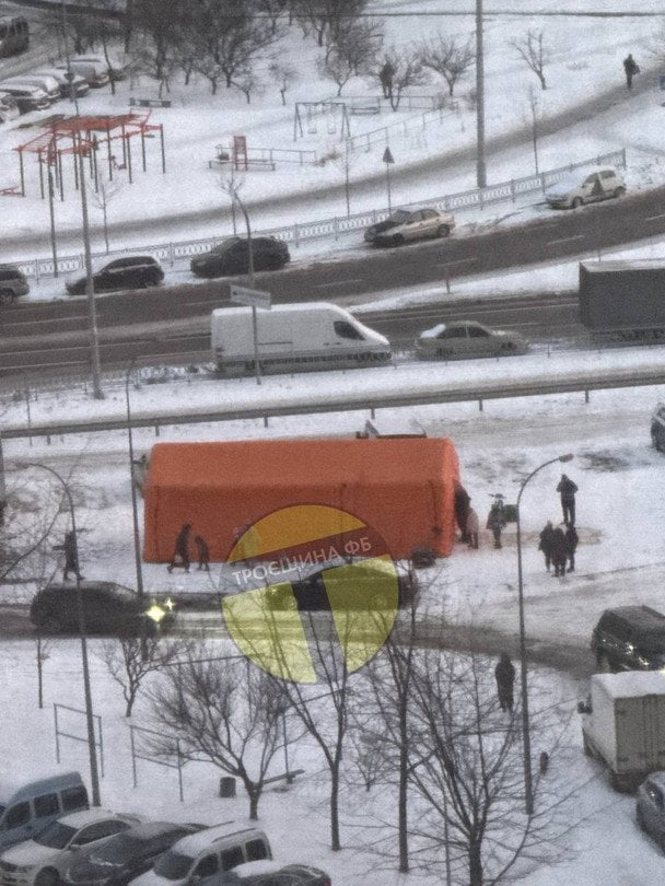 Пункт обогрева на улице Милославской / © из соцсетей