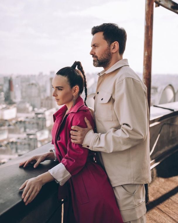 Тимур Мірошниченко з дружиною / © instagram.com/timur.miroshnychenko