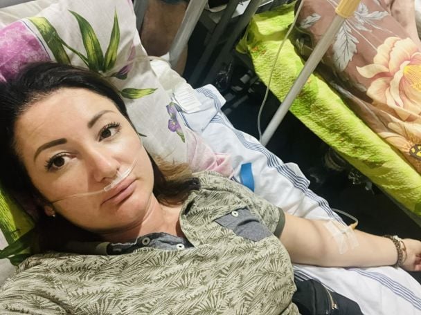 Після контузію журналістку відправили до стабпункту. / © Юлія Кирієнко