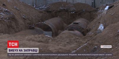 Вибух на АЗС у Запоріжжі: тіло чоловіка, який перебував поряд, відкинуло на 50 метрів