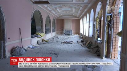 Поместье бывшего генпрокурора Пшонки опустошили грабители