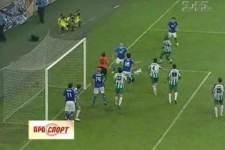 "Дніпро" - "Карпати" - 1:0. Гол Чеберячка