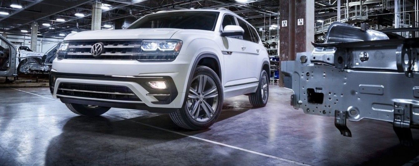 Volkswagen Atlas получил спортивный пакет R-Line