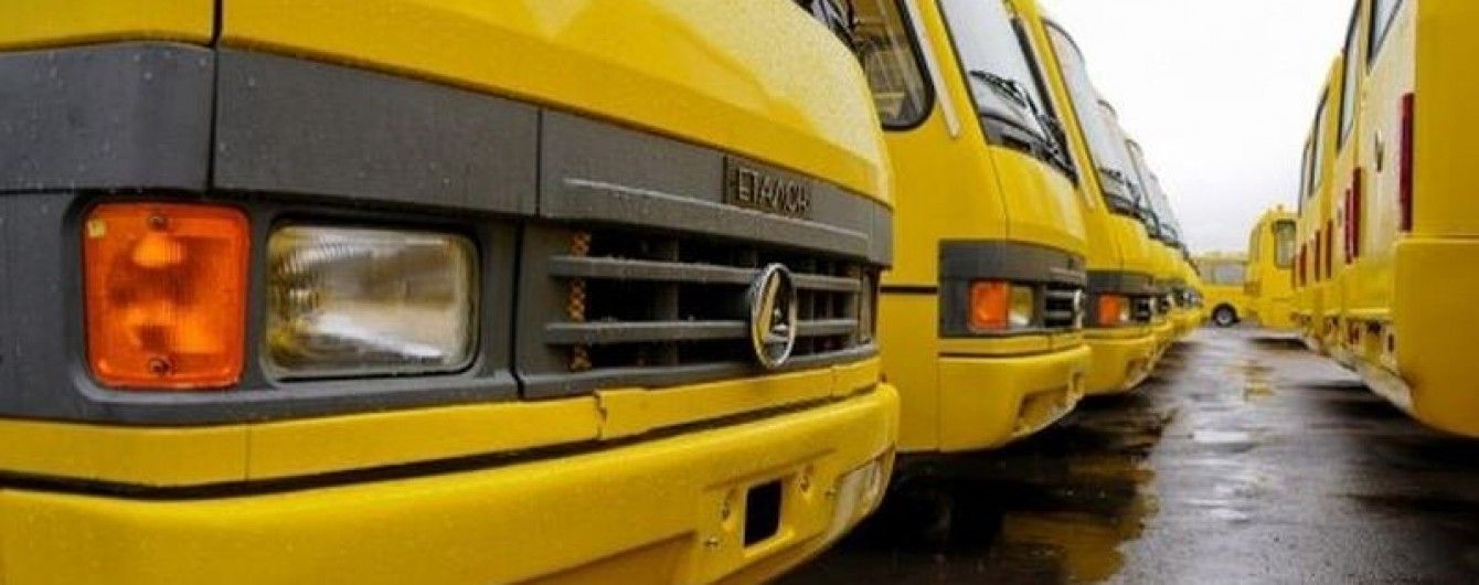 Бориспольские маршрутчики устроили забастовку