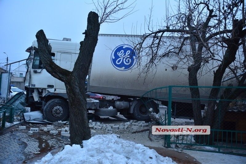 ДТП грузовик