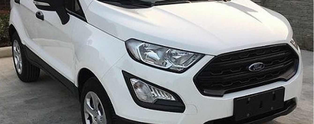 Обновленный Ford EcoSport выходит на китайский рынок