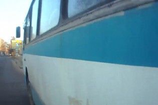 В Херсоне полиция задержала пьяного водителя автобуса