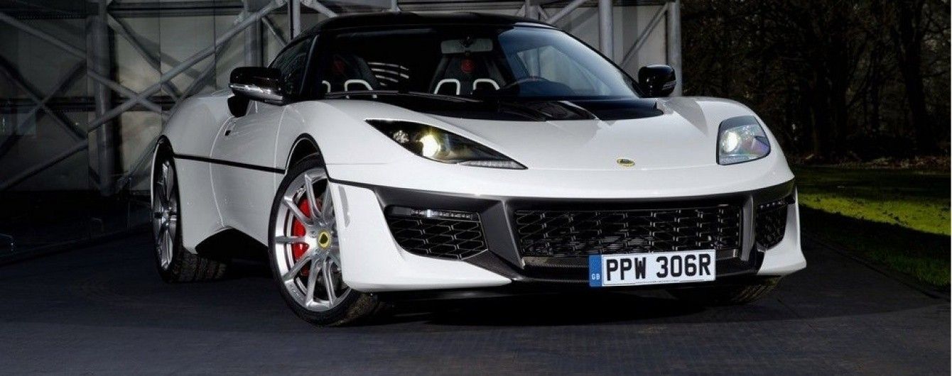 Lotus выпустил уникальную спецверсию модели Evora Sport 410