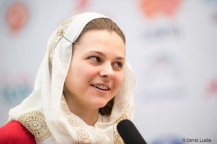 Украинская "шахматная королева" Музычук выиграла чемпионат Европы