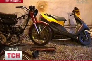 На Полтавщині грабіжники пересіли на скутери (відео)