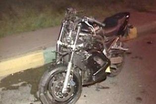 Мотоцикл зіткнувся з рейсовим автобусом