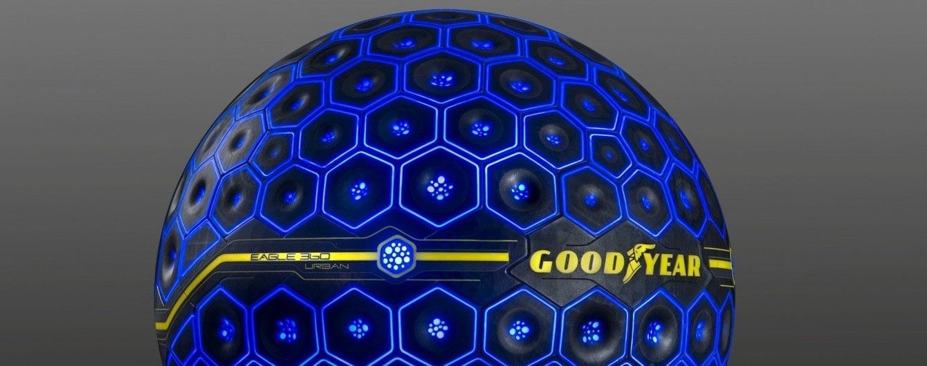 Goodyear представила концептуальные шины с искусственным интеллектом