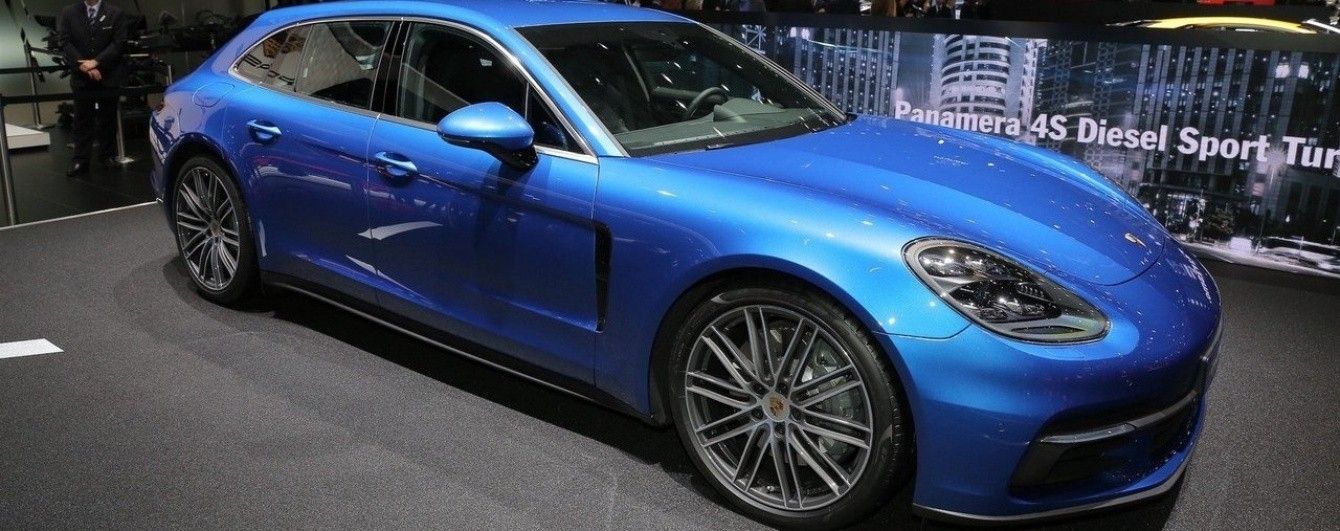 В Женеве Porsche выкатила универсал Panamera Sport Turismo