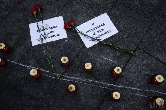 "Волноваха, прости за убийство". В оккупированном Докучаевске развесили проукраинские листовки