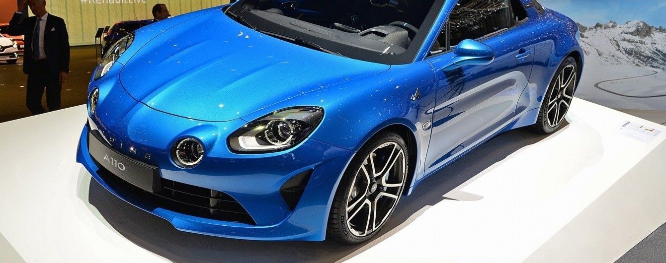 Французы показали купе Alpine A110