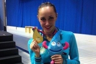 Українська синхроністка Волошина виграла "золото" на міжнародному турнірі в Парижі