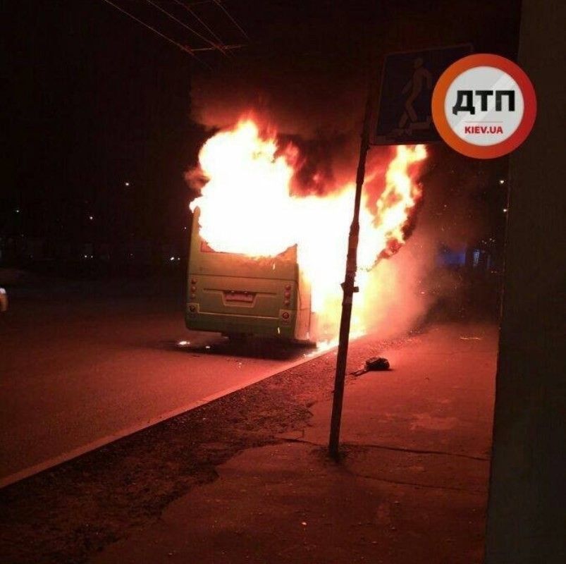 пожар маршрутка