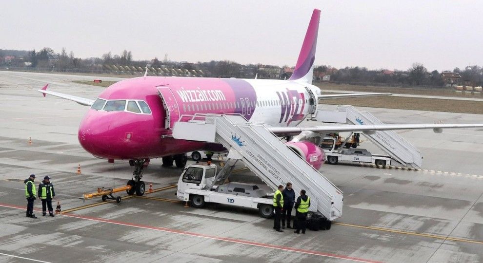 WizzAir відкриває три нові напрямки з Києва