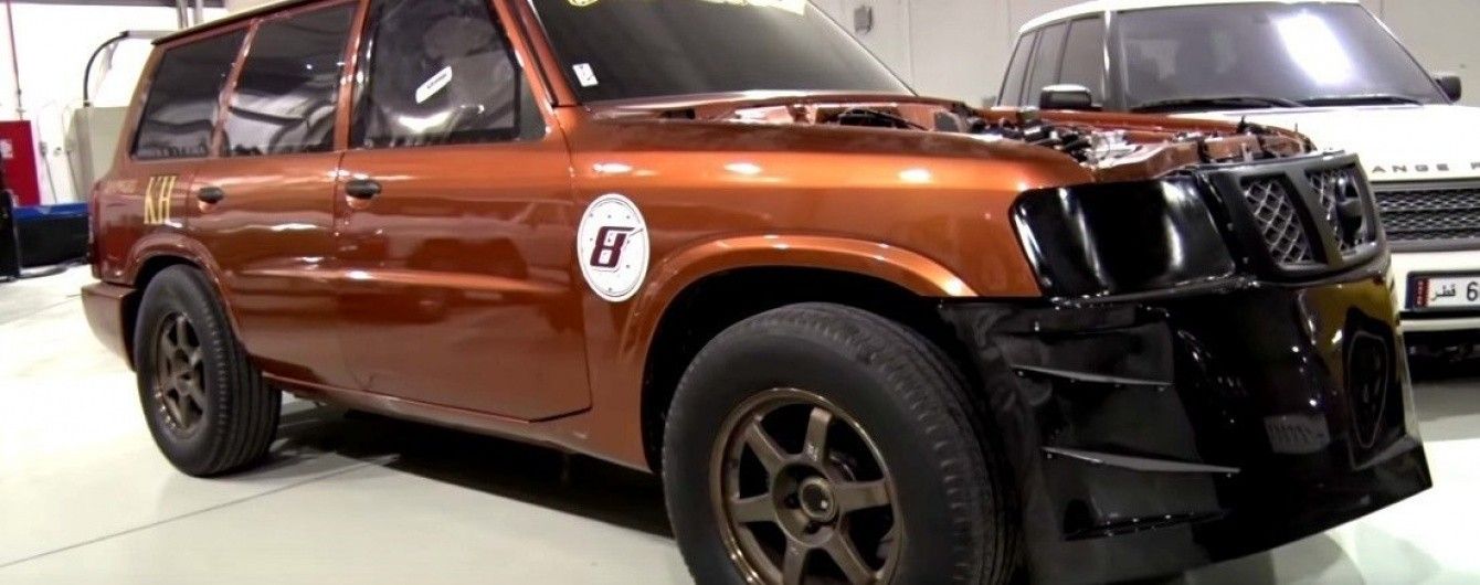 Внедорожник Nissan Patrol разогнался до 333,82 км/ч (Видео)
