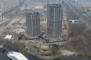В Киеве возобновили скандальное строительство у Патриаршего храма на Никольской Слободке