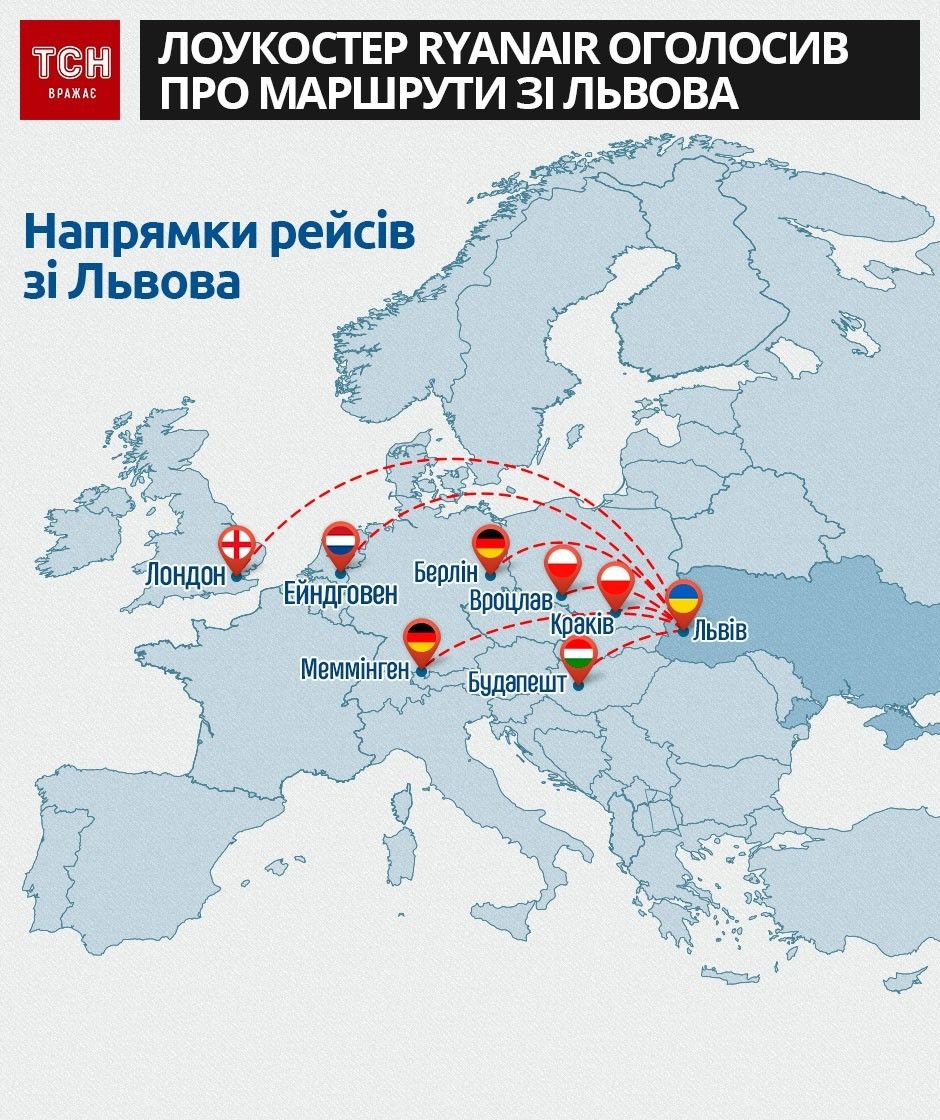 Ryanair зі Львова