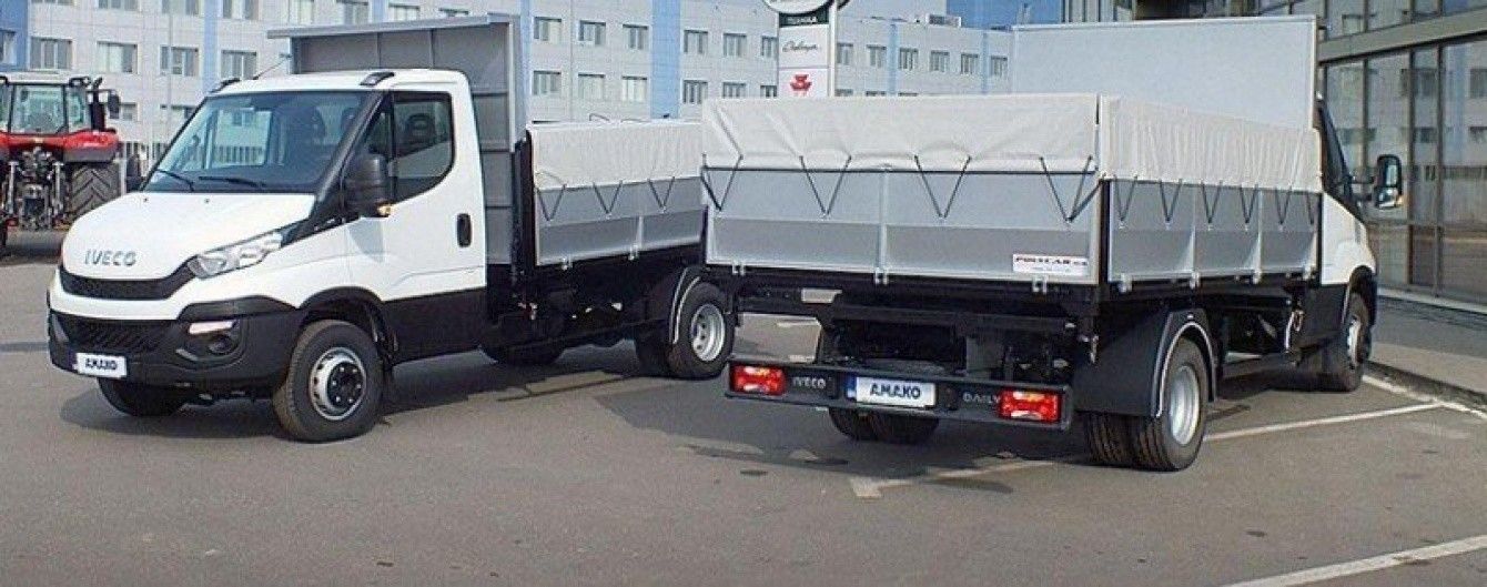 На украинском рынке появился компактный самосвал на шасси Iveco