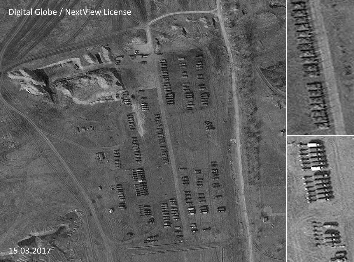 Bellingcat знайшла десятки одиниць важкої техніки бойовиків на Луганщині